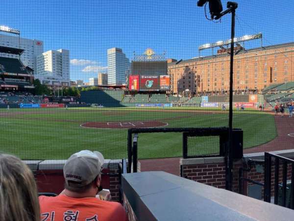 Oriole Park at Camden Yards, section: 38, row: 5, seat: 1