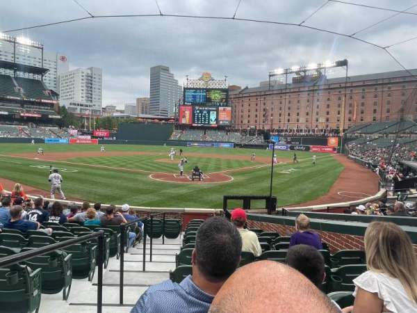 Oriole Park at Camden Yards, section: 38, row: 14, seat: 7