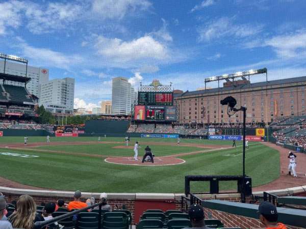 Oriole Park at Camden Yards, section: 38, row: 9, seat: 5