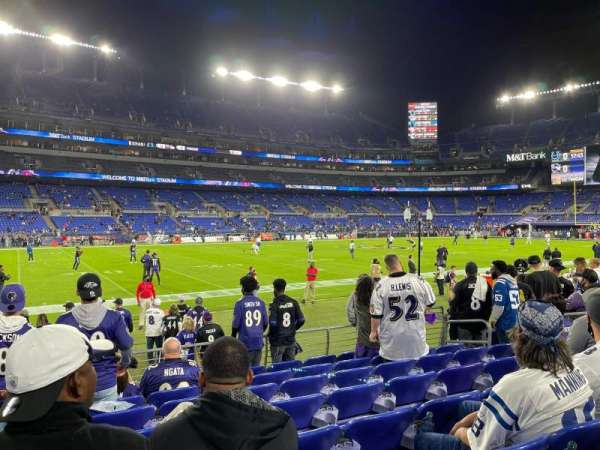 M&T Bank Stadium, section: 130, row: 8, seat: 10