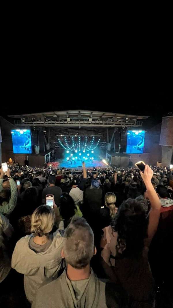 Red Rocks Amphitheatre, section: Center Left, row: 25, seat: 69