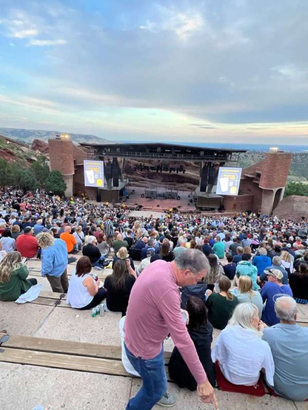 Red Rocks Amphitheatre, section: Center Right, row: 37, seat: 75