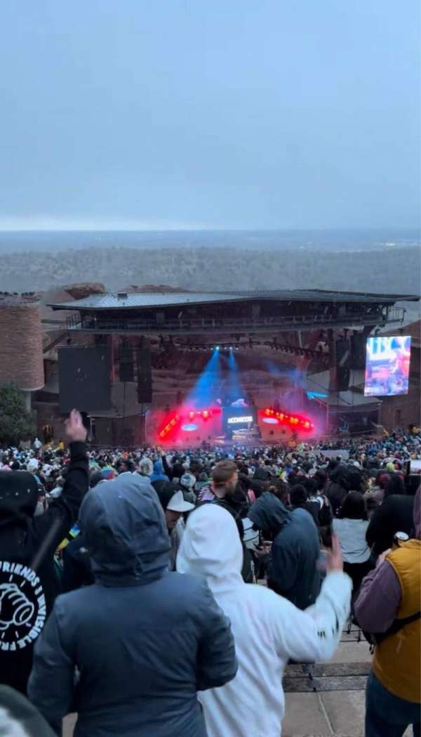 Red Rocks Amphitheatre, section: Upper GA, row: 42, seat: GA