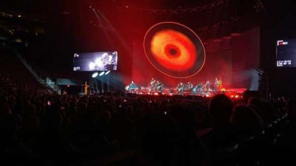 Toyota Center, section: 107, row: 2, seat: 12