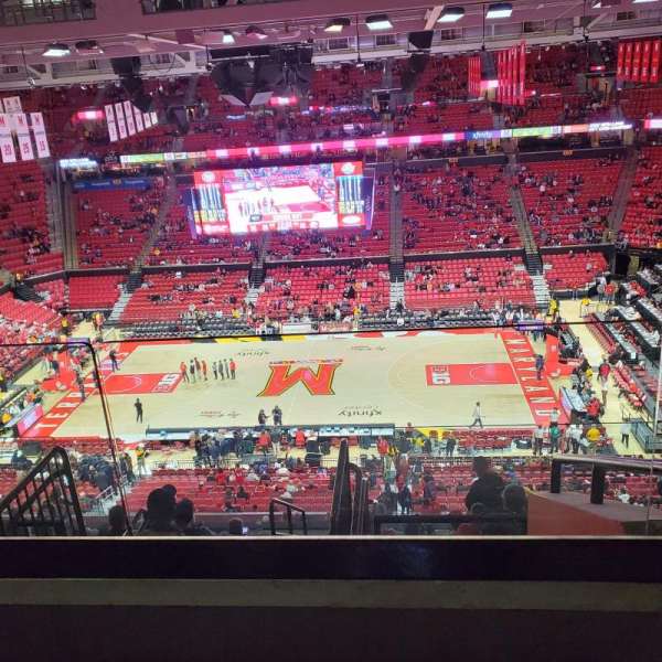 Xfinity Center, Maryland, section: 202, row: 10, seat: 21