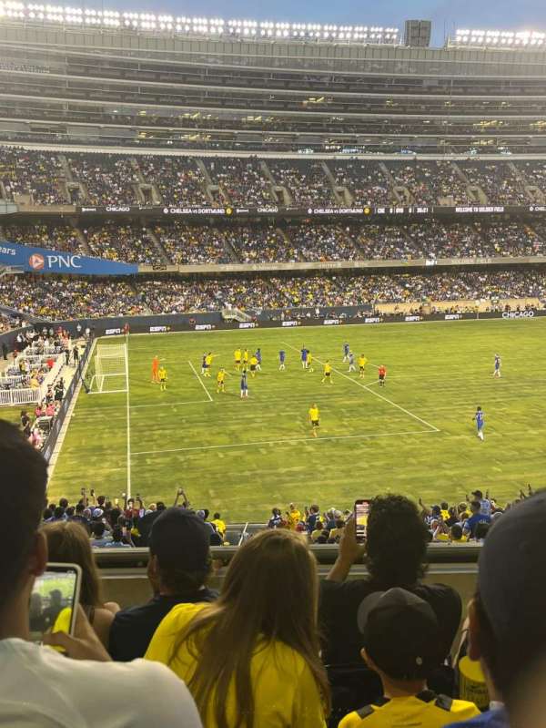 Soldier Field, section: 243, row: 4, seat: 15