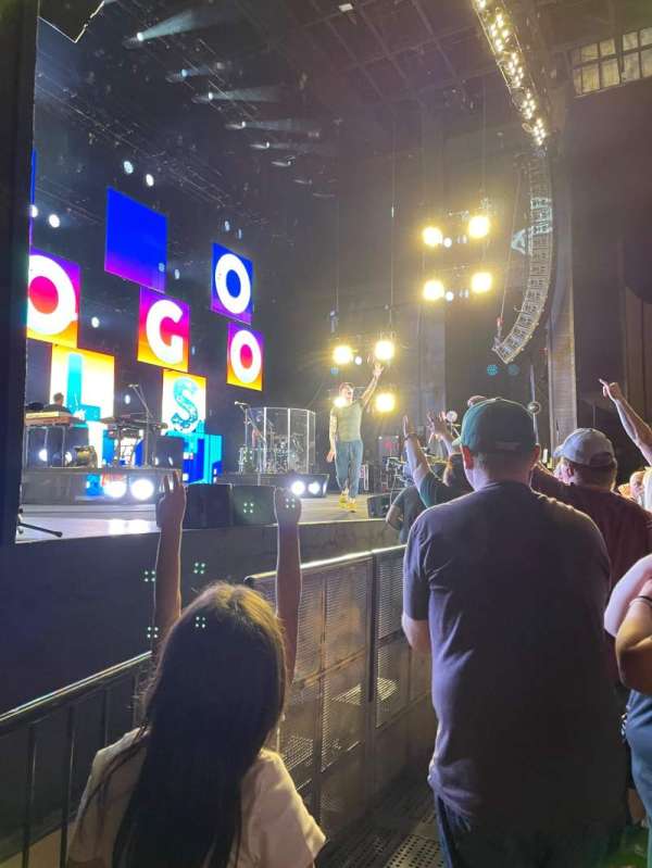 Fiddler's Green Amphitheatre, section: 103, row: AAA
