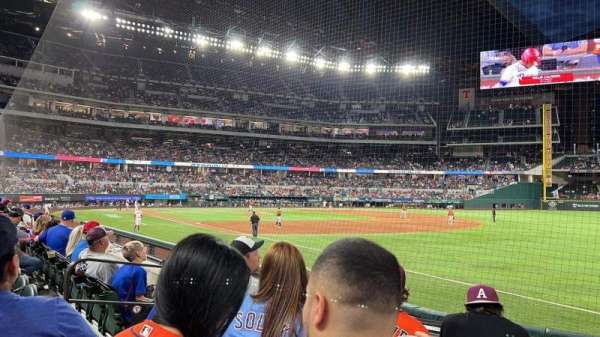Globe Life Field, section: 24, row: 4, seat: 7