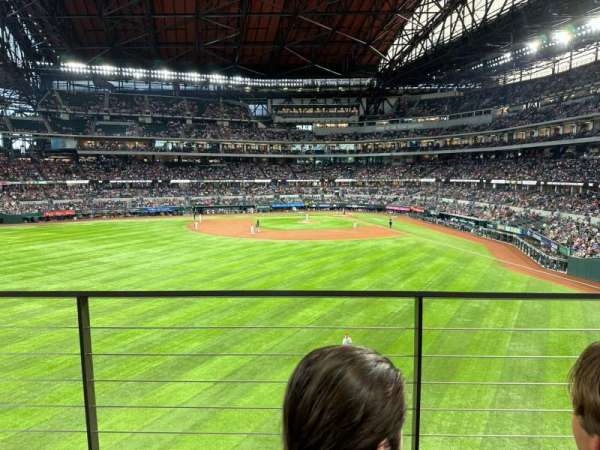 Globe Life Field, section: 139, row: 2, seat: 2