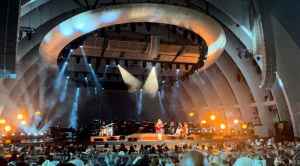 Hollywood Bowl, section: Garden 5, row: 553, seat: 3
