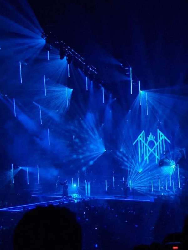 The O2, London, section: 111, row: R, seat: 328