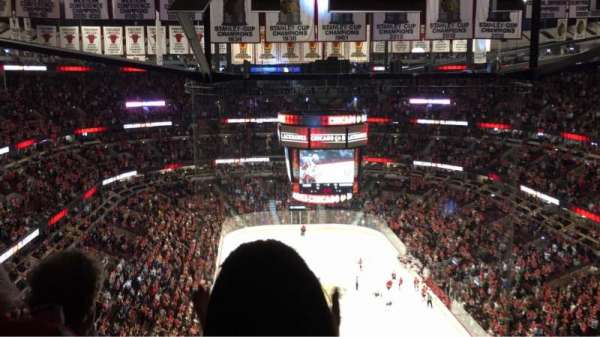 United Center, section: 310, row: 16, seat: 8