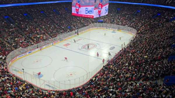 Centre Bell, section: 307, row: A, seat: 3