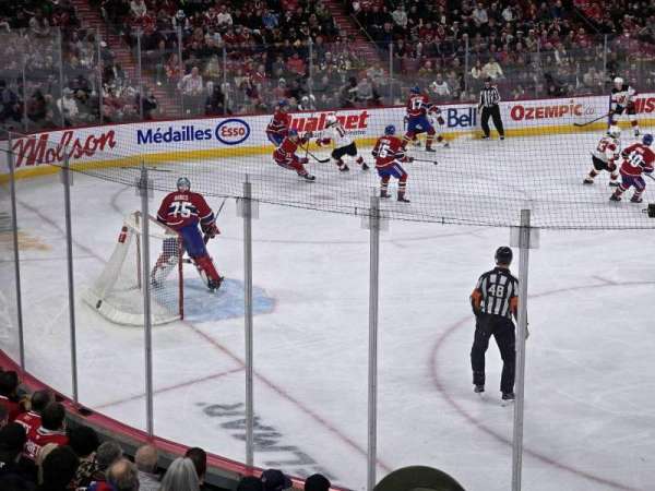 Centre Bell, section: 105, row: E, seat: 4