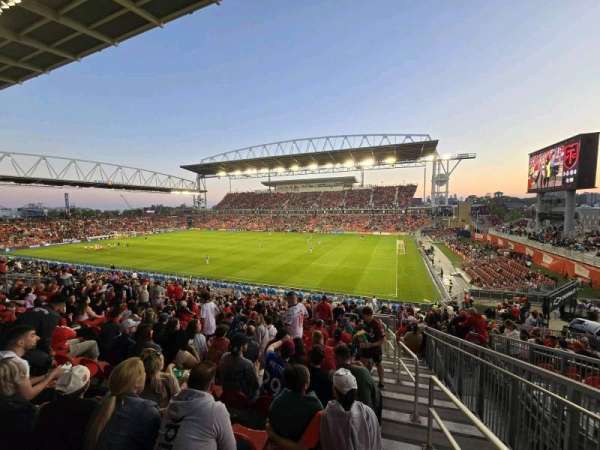 BMO Field, section: 105, row: 31, seat: 1