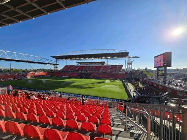 BMO Field, section: 105, row: 31, seat: 1