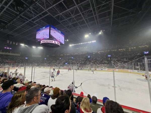 Place Bell, section: 116, row: E, seat: 1