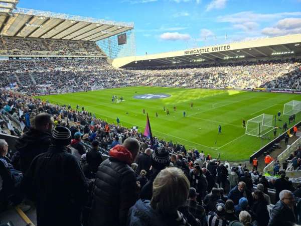 St James' Park, section: GWC-D, row: P, seat: 76
