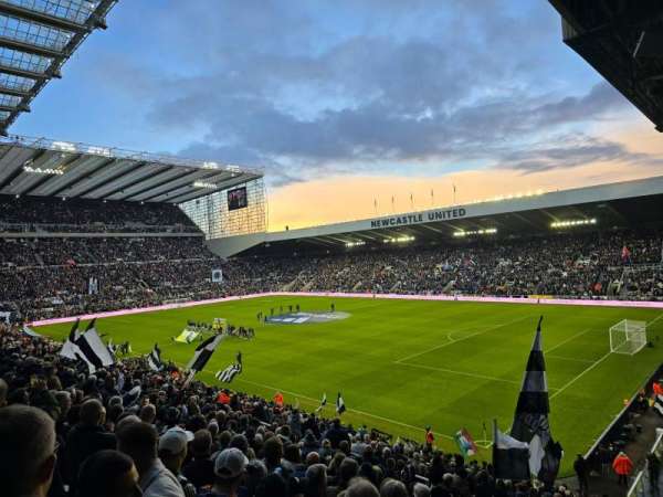 St James' Park, section: GWC-D, row: M, seat: 82