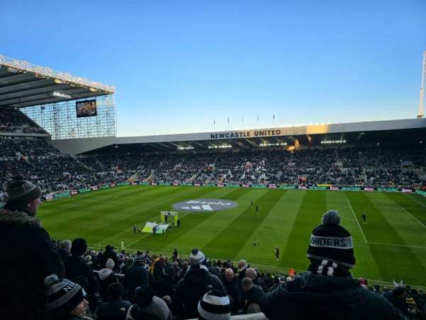 St James' Park, section: MS-L2C, row: N, seat: 16