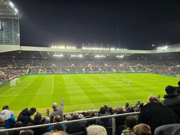 St James' Park, section: MS-L2F, row: H, seat: 99