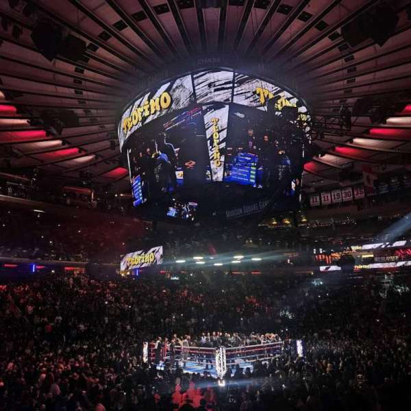 Madison Square Garden, section: 115, row: 7, seat: 12