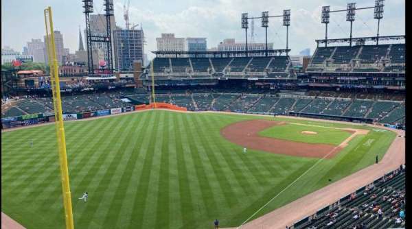 Comerica Park, section: 344, row: 1, seat: 10