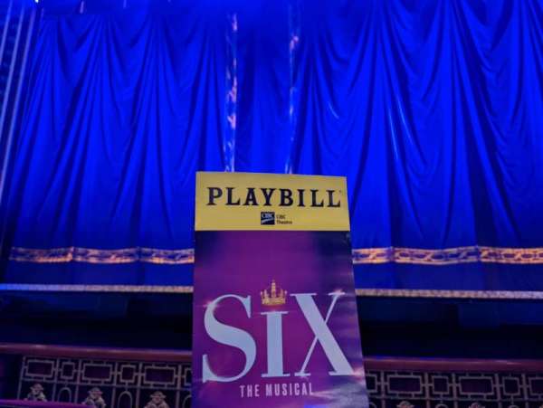 CIBC Theatre, section: Orchestra C, row: C, seat: 109