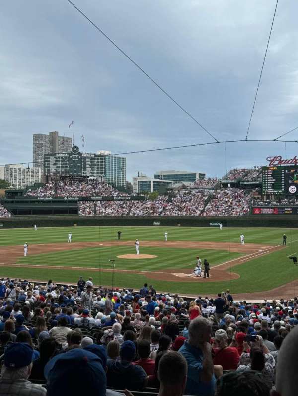 Wrigley Field, section: 215, row: 5, seat: 20