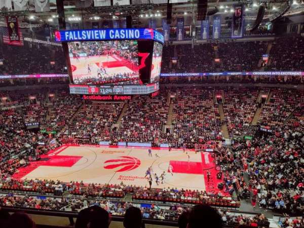 Scotiabank Arena, section: 308, row: 4, seat: 15