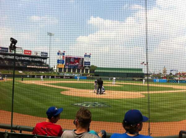 Dell Diamond, section: 119, row: 4, seat: 16