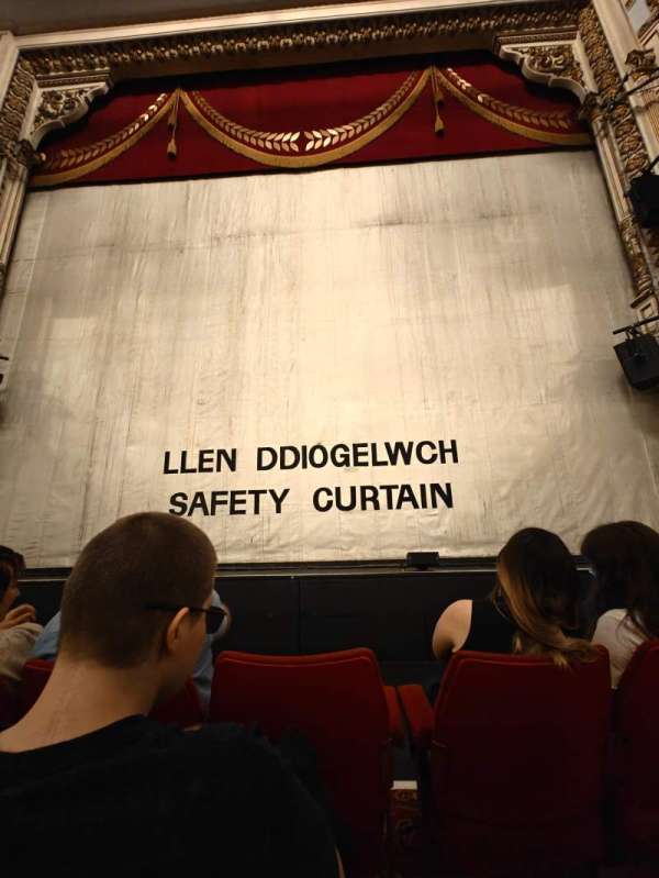 Swansea Grand Theatre, section: Stalls, row: C, seat: 8