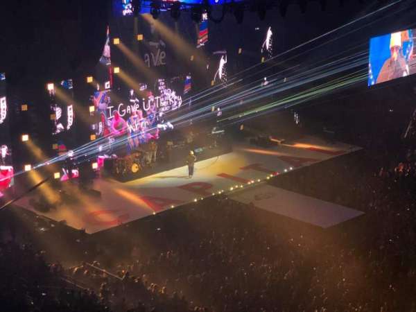 The O2, London, section: 405, row: D, seat: 557