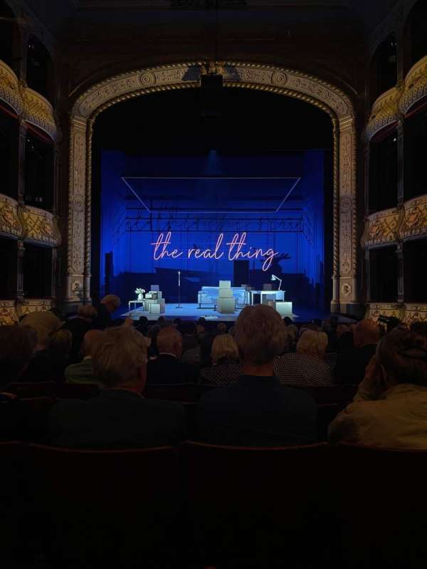 The Old Vic, section: Stalls, row: R, seat: 20