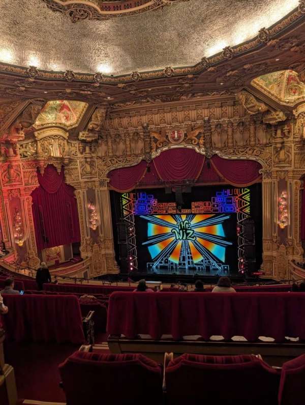 James M. Nederlander Theatre, section: Balcony RC, row: O, seat: 322