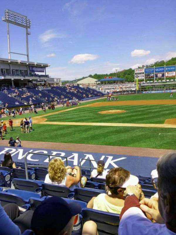 PNC Field, Scranton, section: 16, row: 10, seat: 12
