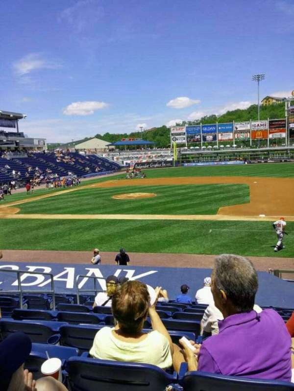 PNC Field, Scranton, section: 16, row: 12, seat: 10