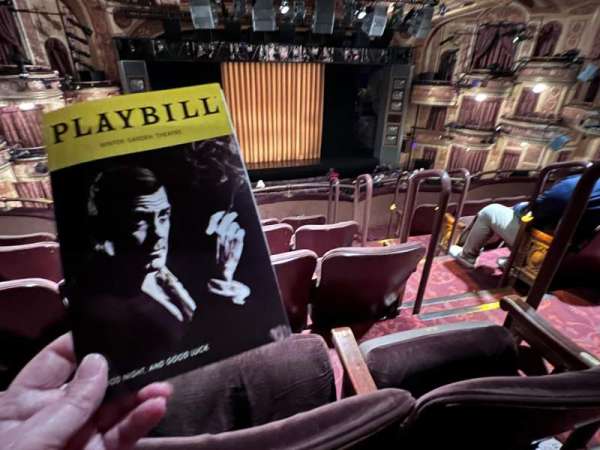 Winter Garden Theatre, section: Mezzanine L, row: E, seat: 3