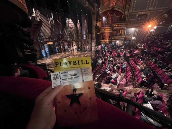 Richard Rodgers Theatre, section: Box B, row: 1, seat: 2