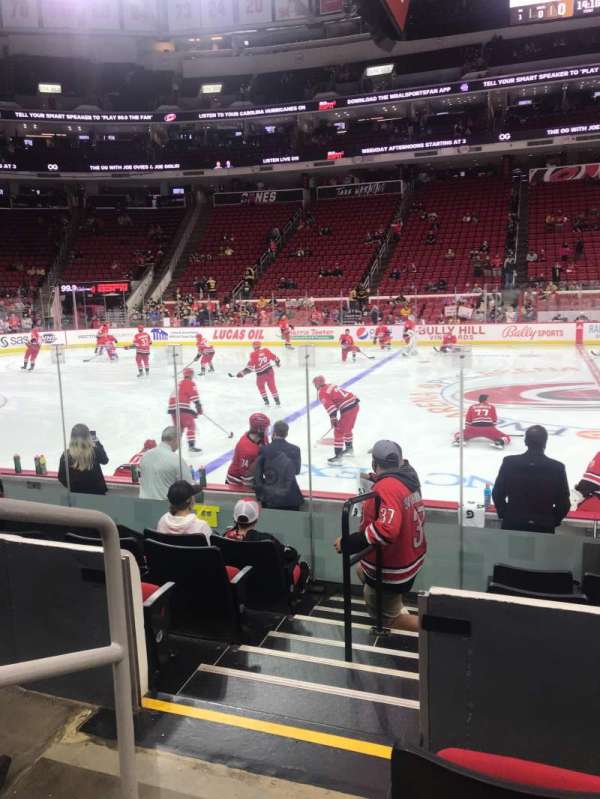 Lenovo Center, section: 104, row: H, seat: 9