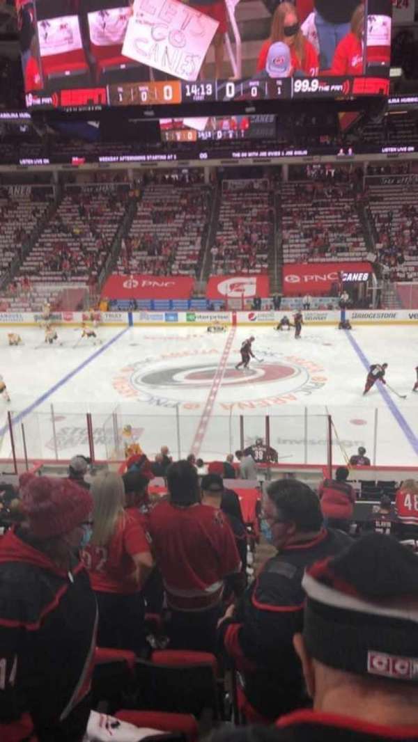 Lenovo Center, section: 119, row: S, seat: 1