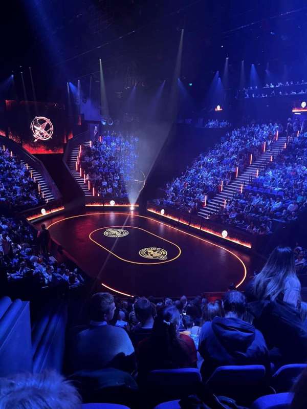Troubadour Canary Wharf Theatre, section: District 1, row: M, seat: 56