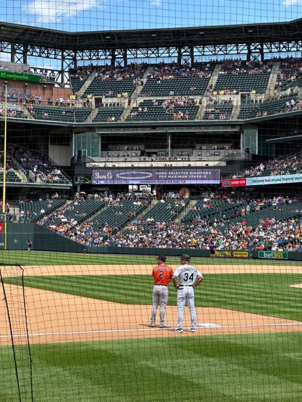 Coors Field, section: 141, row: 7, seat: 1