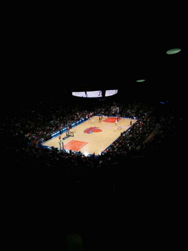 Madison Square Garden, section: 419, row: 6, seat: 9