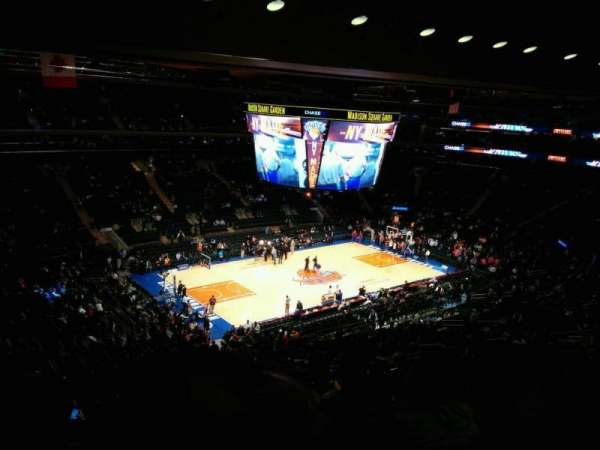 Madison Square Garden, section: 208, row: 13, seat: 11
