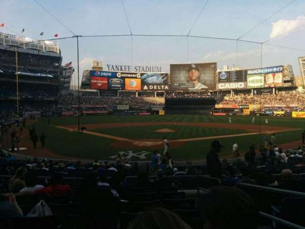 Yankee Stadium, section: 120a, row: 20, seat: 2