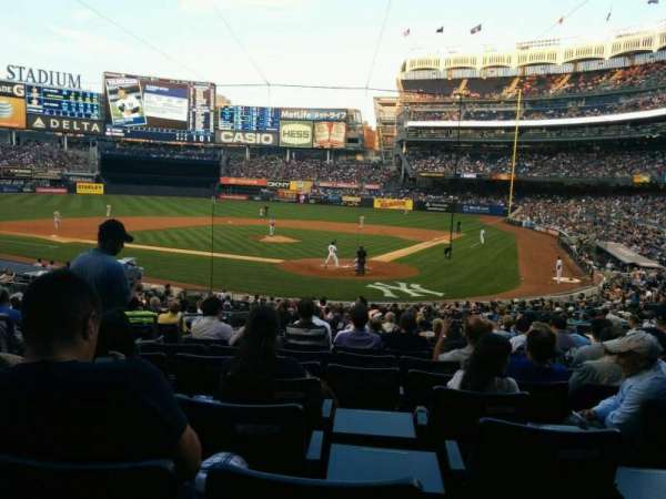 Yankee Stadium, section: 121a, row: 26, seat: 8