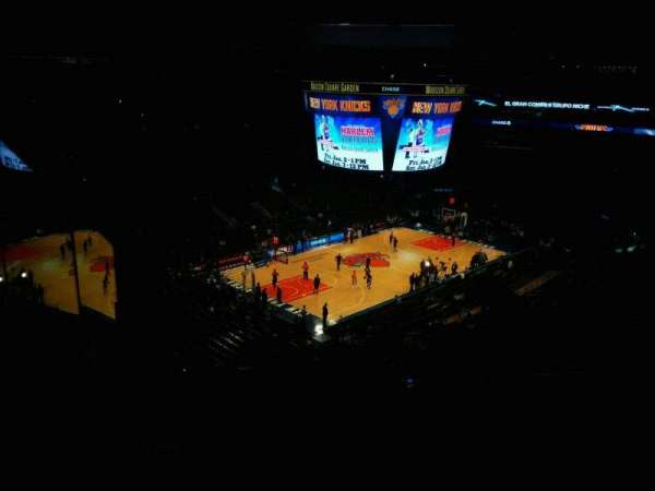 Madison Square Garden, section: 220, row: 13, seat: 20