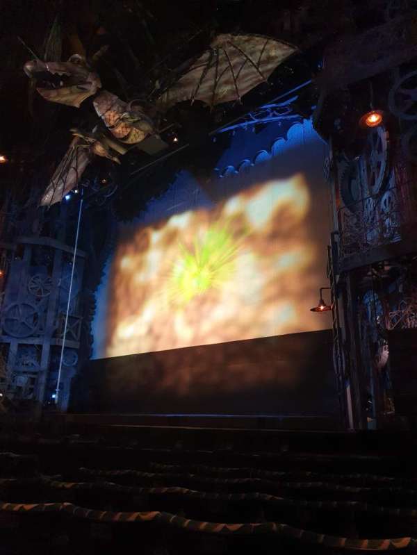 Apollo Victoria Theatre, section: Stalls, row: G, seat: 10