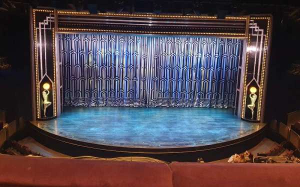 Gillian Lynne Theatre, section: Circle, row: B, seat: 46